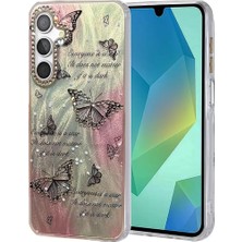 Fantastik Store Newface Samsung Galaxy A15 4g Kılıf Blade Aynalı Desenli Kapak - Desen 6
