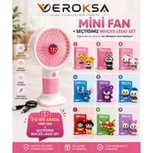 Veroksa Pembe Mini Fanlı Bricks Legolar