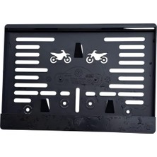 Aee® Motosiklet Plakalık – Evrensel Motosiklet Plaka Tutucu, Dayanıklı Plastik Motor Plaka Apa