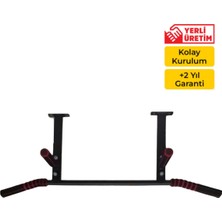 Empressco Siyah Güçlü Tavana Montaj Barfiks 80-100 Cm, Dayanıklı ve Ekonomik