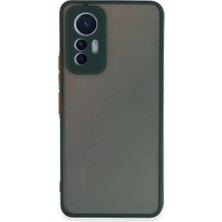 Fantastik Store Newface Xiaomi Mi 12 Lite Kılıf Montreal Silikon Kapak - Yeşil