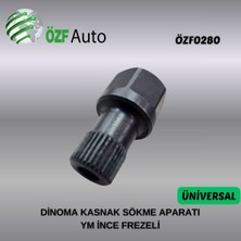 ÖZF0280 ŞARZ DİNAMOSU KASNAĞINI SÖKME APARATI YENİ NESİL KÜÇÜK KAFA DAR FREZE