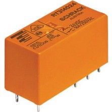 Schrack RT424024C Röle, 2 Kontak 8A 24V Dc Pcb - 10 Adet