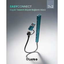 Truebo EasyConnect 7in2 Type-C / USB 3.0 Hub