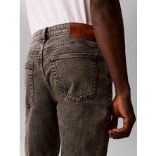 Calvin Klein Erkek Gri Calvin Klein Slım Taper Oyster Gr, At3, 30, 32 Gri Erkek Kot Pantolon