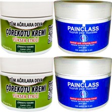 Medigeni Çörek Otu Kremi 2 Adet 100 ml Kremi + 2 Adet Painclass Kuıyruk Yağı Kremi 100 ml Kremi