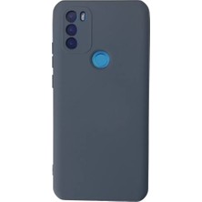 Fantastik Store Newface General Mobile Gm 21 Plus Kılıf Nano Içi Kadife Silikon - Gri