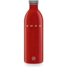 MarkEntegra Smeg  Bottle Kırmızı Matara 1l Water Bottle