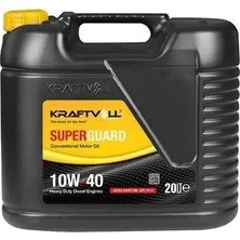 Kraftvoll 10W-40 Motor Yağı Dizel Mineral Av Cf-4 20 Lt