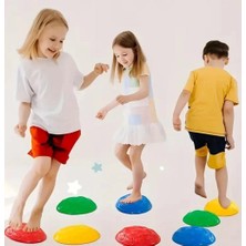 Çocuk Yarım Küre denge ve Koordinasyon Adası 6 Lı Set