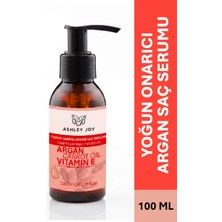 Ashley Joy Yıpranmış Saçlara Özel Kırık Saç Uçlarını Onaran Argan Yağı İçeren Saç Bakım Serumu 100 ml