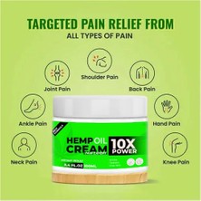 Bezos Louise Beauty / Hemp Oil Cream 10X - 100 Ml: Yoğun Ağrılarınızı Kesmeye Krem