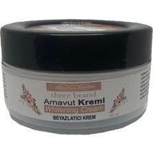 Bezos Three Brand Whitening Cream Arnavut Kremi Aklık Cream 50ML Beyazlatıcı