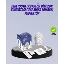 Epilons Bluetooth Bağlantılı Dinozor Yıldız Projektör Gece Lambası Ve Uyku Yardımcısı