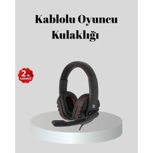 Epilons Stereo Ses Destekli Mikrofonlu  Kulaklık – Yumuşak Pedli