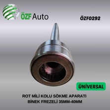 ÖZF0292 ROT MİLİ KOLU SÖKME APARATI BİNEK TÜM ARAÇLARA UYUMLU FREZELİ 35MM-40MM