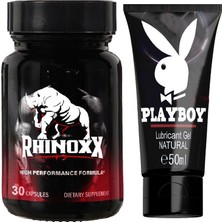 Medigeni Rhinoxx Erkeklere 30LU Penisözel Deneyimler Formülü + Playboy 50 ml Kaydırıcıkrem