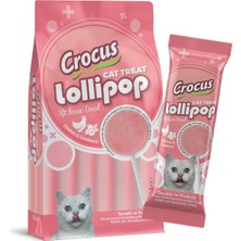 Crocus Tavuklu ve Kızılcıklı Kedi Lolipop 10X1,4G