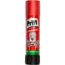 Pritt Stick Kırmızı Yapıştırıcı 11 gr - Silindirik, Desensiz (1 Adet)