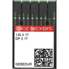 Groz Beckert Ponteriz Deri Dikiş Iğnesi / DPX17 (135X17) Gebedur  10ADET