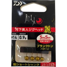 Daiwa Gekkabijin Jig Head Ss Rei Gold 14 No Iğne 0.9gr 4 Adet