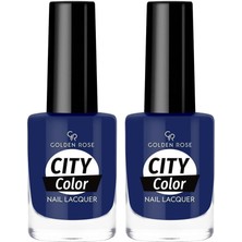 Belirtilmemiş City Color Nail Lacquer Oje (No: 64) 2li Paket
