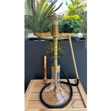 Mr.Eds Mr Eds E24 Big Boss Eco - Titanyum Gold  & Mr Eds L27 Taycan Nargile Lülesi