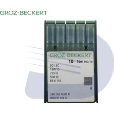 Groz-Beckert 501 Sc / 1807 - 100 Gözlü Ilik Dikiş Iğnesi