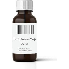 Belirtilmemiş Aktar Diyarı Tatlı Badem Yağı 20 ml -, BTY-ADY07638