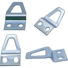 Belirtilmemiş Mr.bracket 10 Ad. Tablo Kancası Kıvrık Model - Metal Çerçeve Askısı Aparatı - Vidalı Fotoğraf Resim