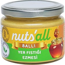 Nuts'all Ballı Fıstık Ezmesi - 280 g