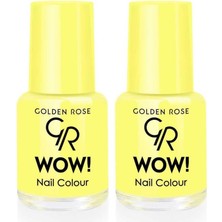 Belirtilmemiş Wow Nail Color NO:107 - Oje 2li Paket