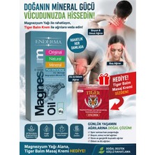 Akdeniz Vitamin Magnezyum Mineralli Vücut Spreyi Yağı 100 ml ve Hediye Tiger Balm 20ML Krem