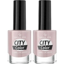 Belirtilmemiş City Color Nail Lacquer No:75 - Oje 2li Paket