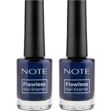 Belirtilmemiş Note Nail Flawless Oje 118 Sax Blue, (2 Paketi)