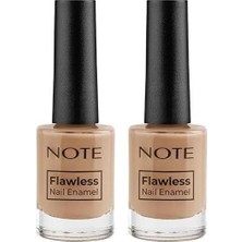 Belirtilmemiş Note Nail Flawless Oje 51 Smoothie, Nude 2li Paket
