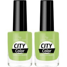 Belirtilmemiş City Color Nail Lacquer NO:116 - Oje 2li Paket