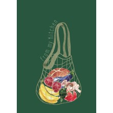 Belirtilmemiş Independently Published Simple, Minimalist, Green Grocery Bag - Write Your Own Recipes: Recipe Book