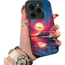 HONTINGA Tecno Spark 20 Pro ile Uyumlu Kılıf Silikon Kenar Sert Arka Kamera Koruyucu Basitlik Anti Düşme Kamera Korumalı Spor Araba Desen Couple Telefon Kılıfı Kadın ve Erkek Için Uygundur K1-1532