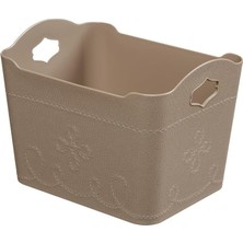 Belirtilmemiş Bora Plastik Organizer Dikdörtgen Desenli Büyük
