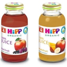 Belirtilmemiş Hipp Seti | Kırmızı Meyveli Elma Suyu 200 ml X1 + Karışık Meyve Suyu 200 ml X1