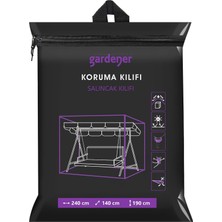 Belirtilmemiş Gardener GRDC308 Salıncak Koruma Örtüsü Büyük Pe (240 cm x 140 cm x 190 Cm)