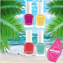 Belirtilmemiş Pastel Oje 4'lü 98-287-295-304 + Areon Mon Asma Koku