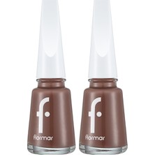 Belirtilmemiş Klasik Parlak Bitişli Yüksek Pigmentli Oje Nail Enamel 490 Selective New (2 Paketi)