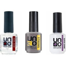 Belirtilmemiş Fontenay Kalıcı Oje Set Non-Acid Primerbond 15 ml Primer+Strong Base Coat 15 Ml+Top Coat 15 ml