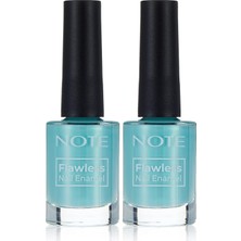 Belirtilmemiş Note Nail Flawless Oje 40 Glaze, Yeşil (2 Paketi)