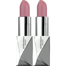 Belirtilmemiş Alix Avien Uzun Süre Kalıcı Nemlendirici Pürüzsüz Etkili Yarı Mat Ruj Satin Touch Lipstick 805 Cott