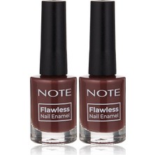 Belirtilmemiş Note Nail Flawless Oje 27 Royalty, Kahverengi (2 Paketi)