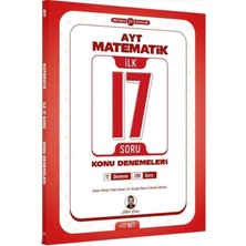 Mert Hoca Yayınları Ayt Matematik İlk 17 Soru Konu Denemeleri Mert Hoca