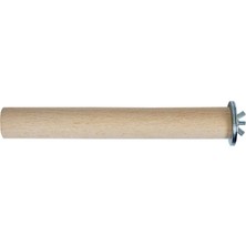 Belirtilmemiş Ahşap Papağan Kuş Tüneği Boy 20 cm Çap 3 cm